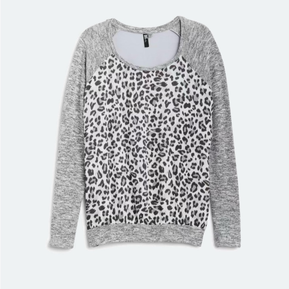 Kut from the Kloth Gray Knit Top